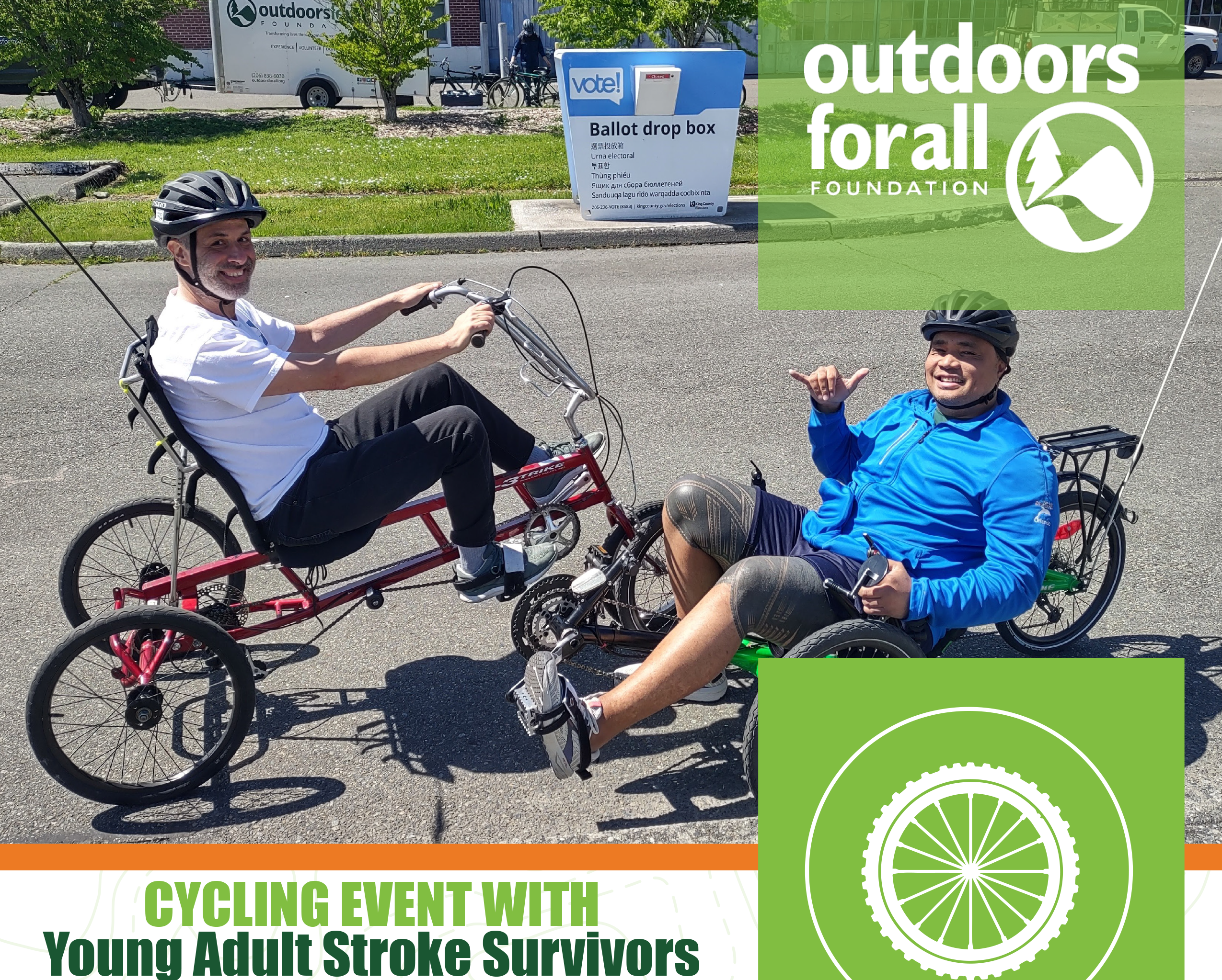 Adaptive cycling at Magnuson Park – this Sunday June 2!